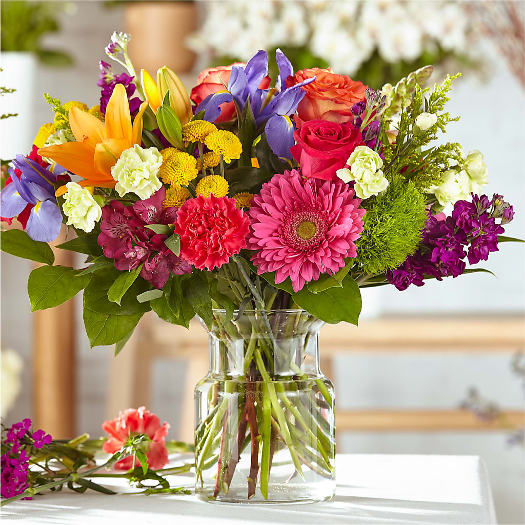 Bold & Bright – A Florist Original – Gibney-sims Flowers, Hannibal MO