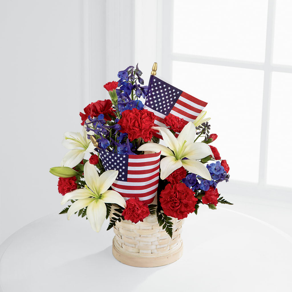 American Glory Bouquet – Gibney-sims Flowers, Hannibal MO