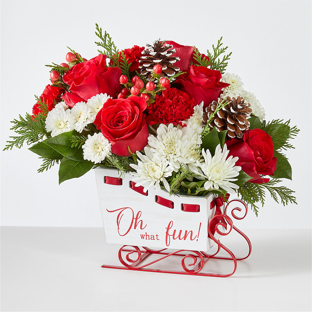 Sleigh Bells Bouquet – Gibney-sims Flowers, Hannibal MO