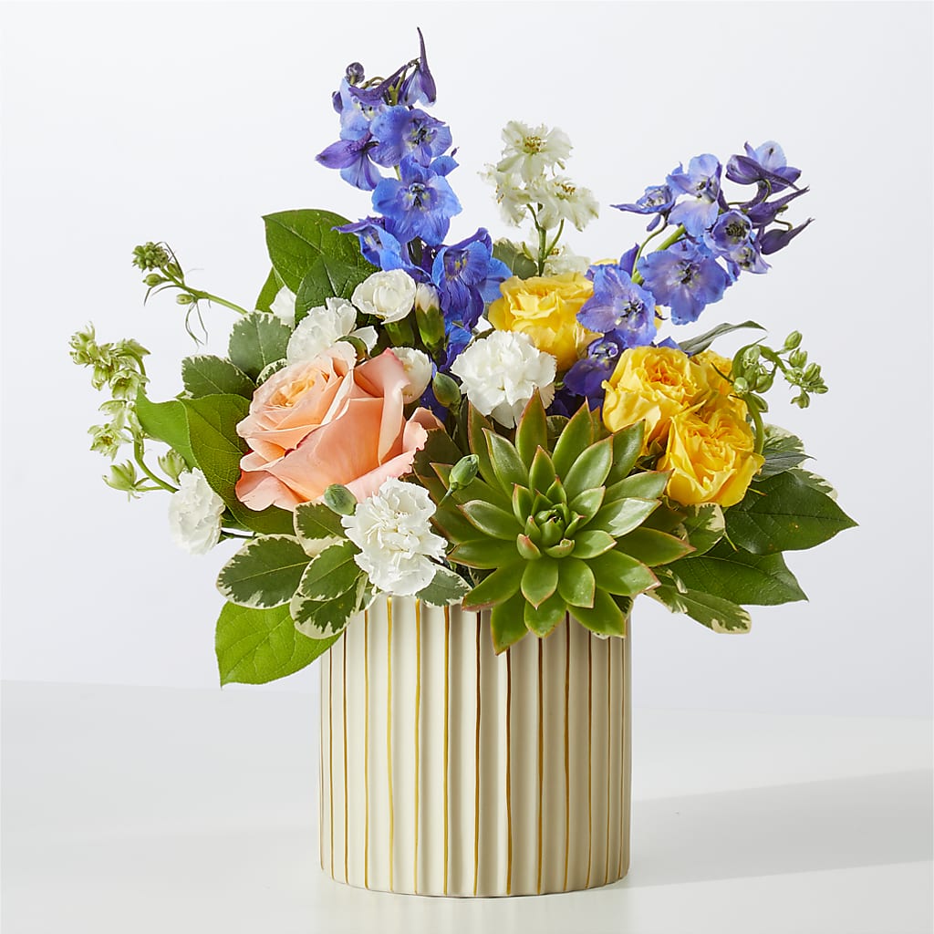 Cobalt Reverie Bouquet – Gibney-sims Flowers, Hannibal MO