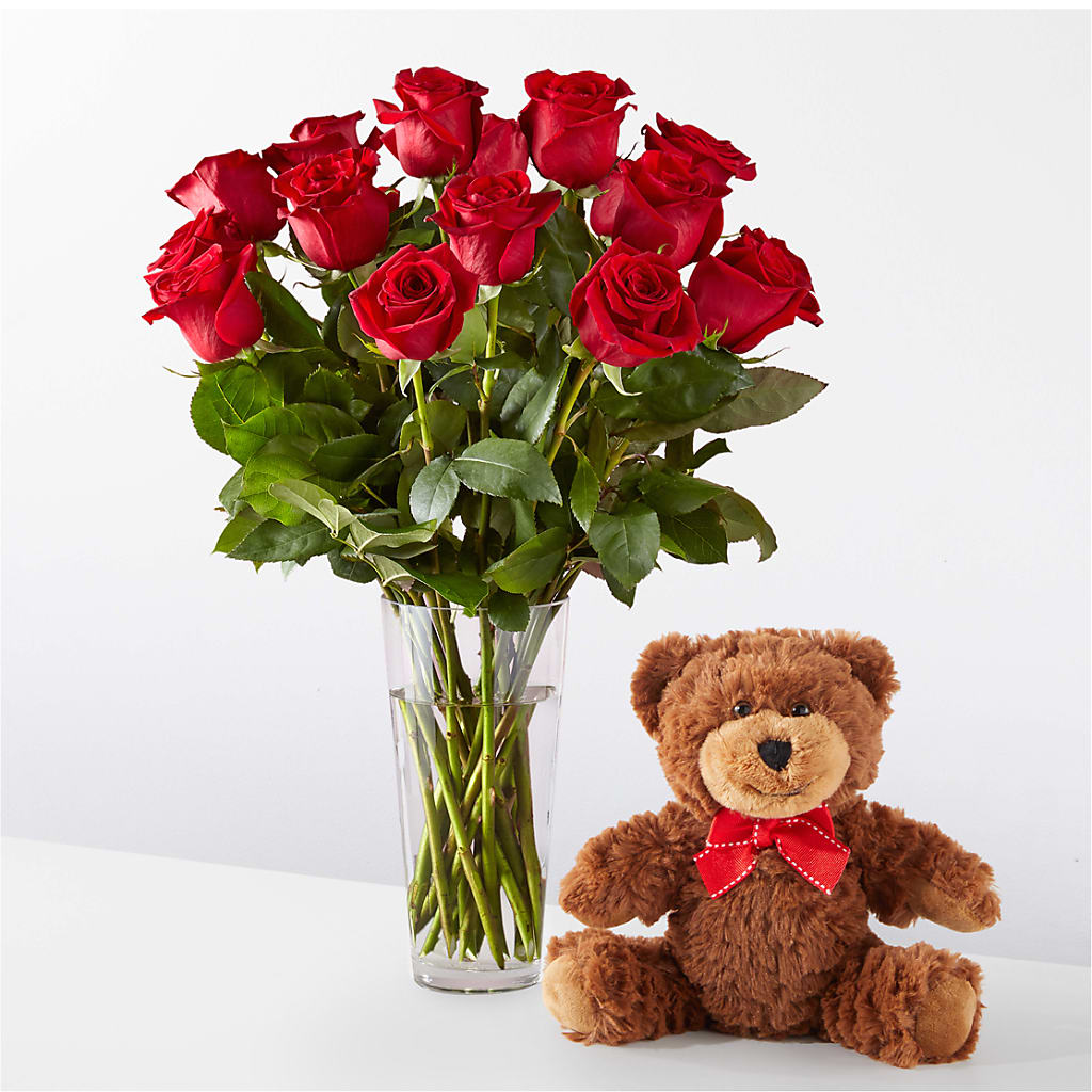 Romantic Long Stem Red Rose Bouquet Bundles – Gibney-sims Flowers, Hannibal MO