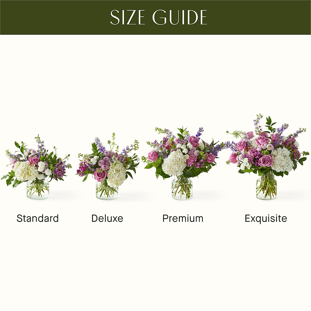 Violet Caress Bouquet – Gibney-sims Flowers, Hannibal MO