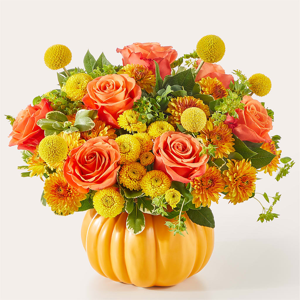 Gourdgeous Pumpkin – Gibney-sims Flowers, Hannibal MO
