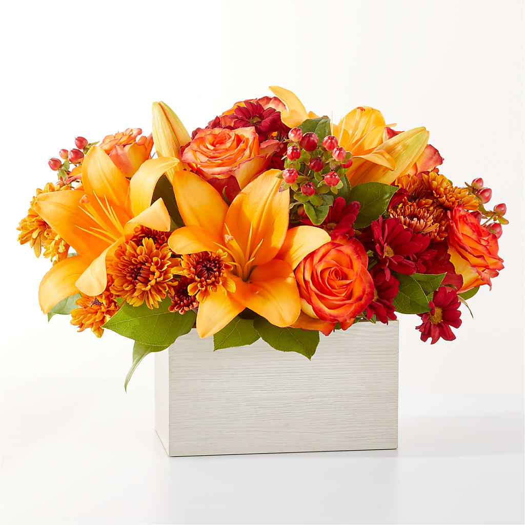 Backyard Bonfire Bouquet – Gibney-sims Flowers, Hannibal MO