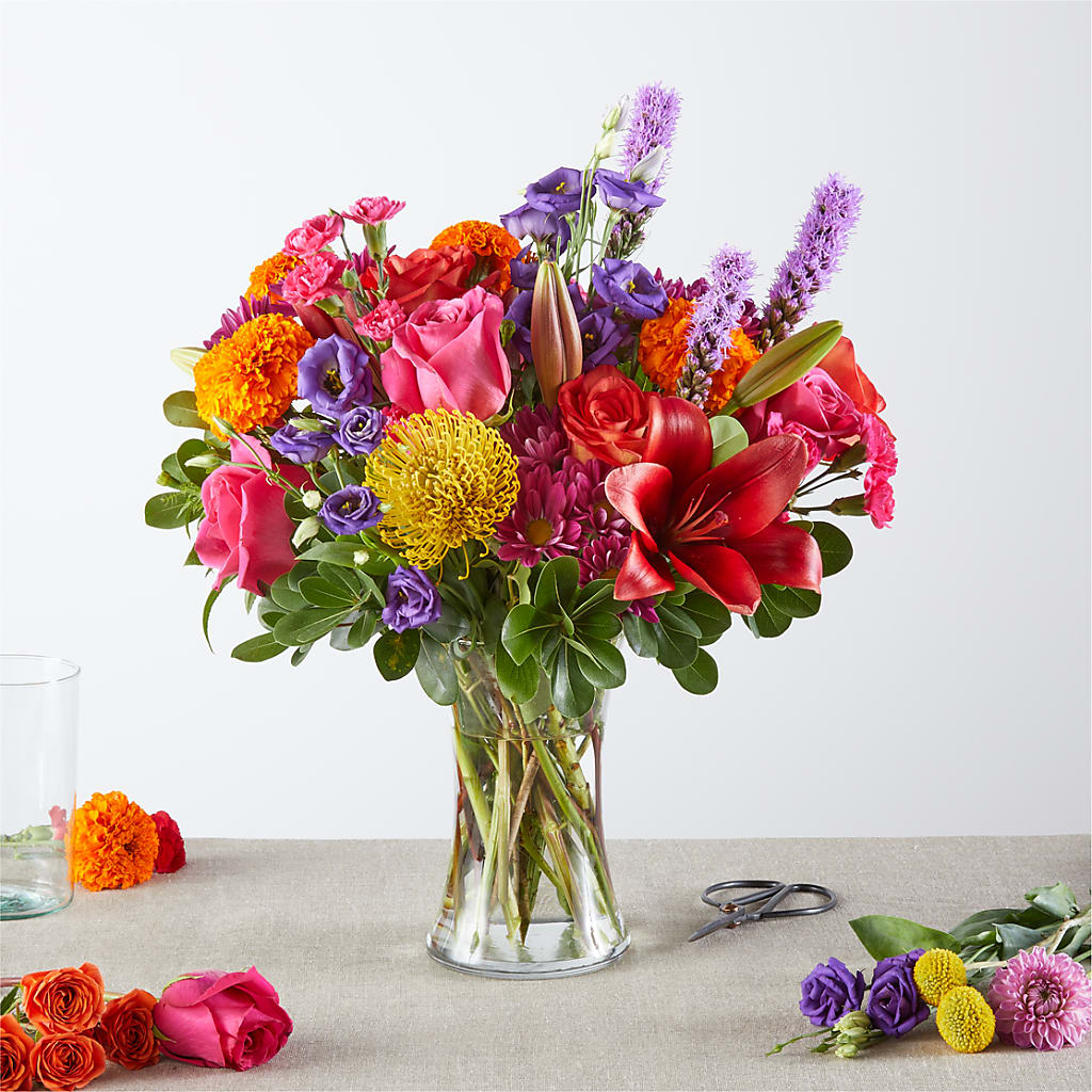 Feast of Color – A Florist Original – Gibney-sims Flowers, Hannibal MO