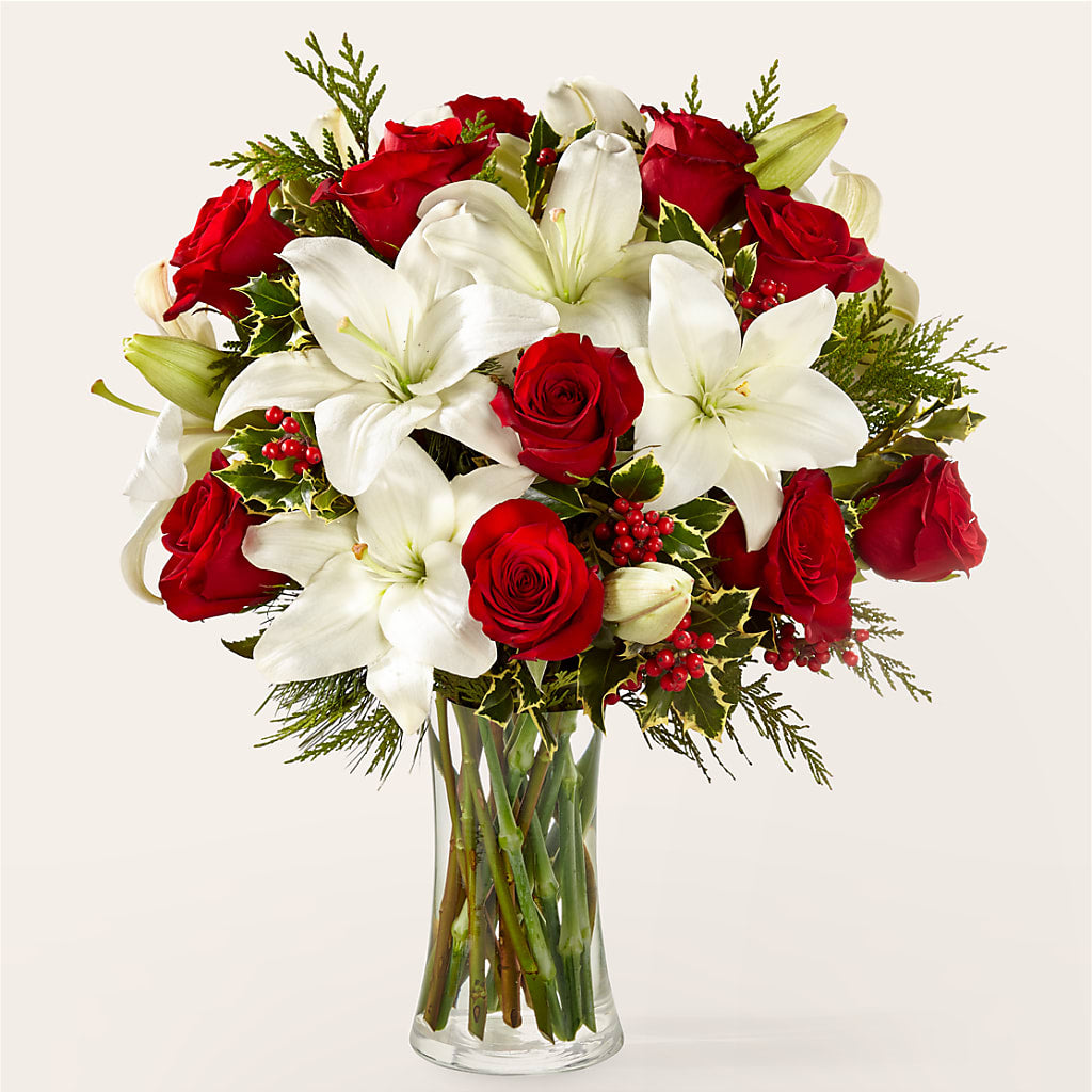 Sparkling Snowflakes Bouquet – Gibney-sims Flowers, Hannibal MO