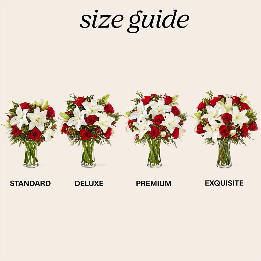 Sparkling Snowflakes Bouquet – Gibney-sims Flowers, Hannibal MO