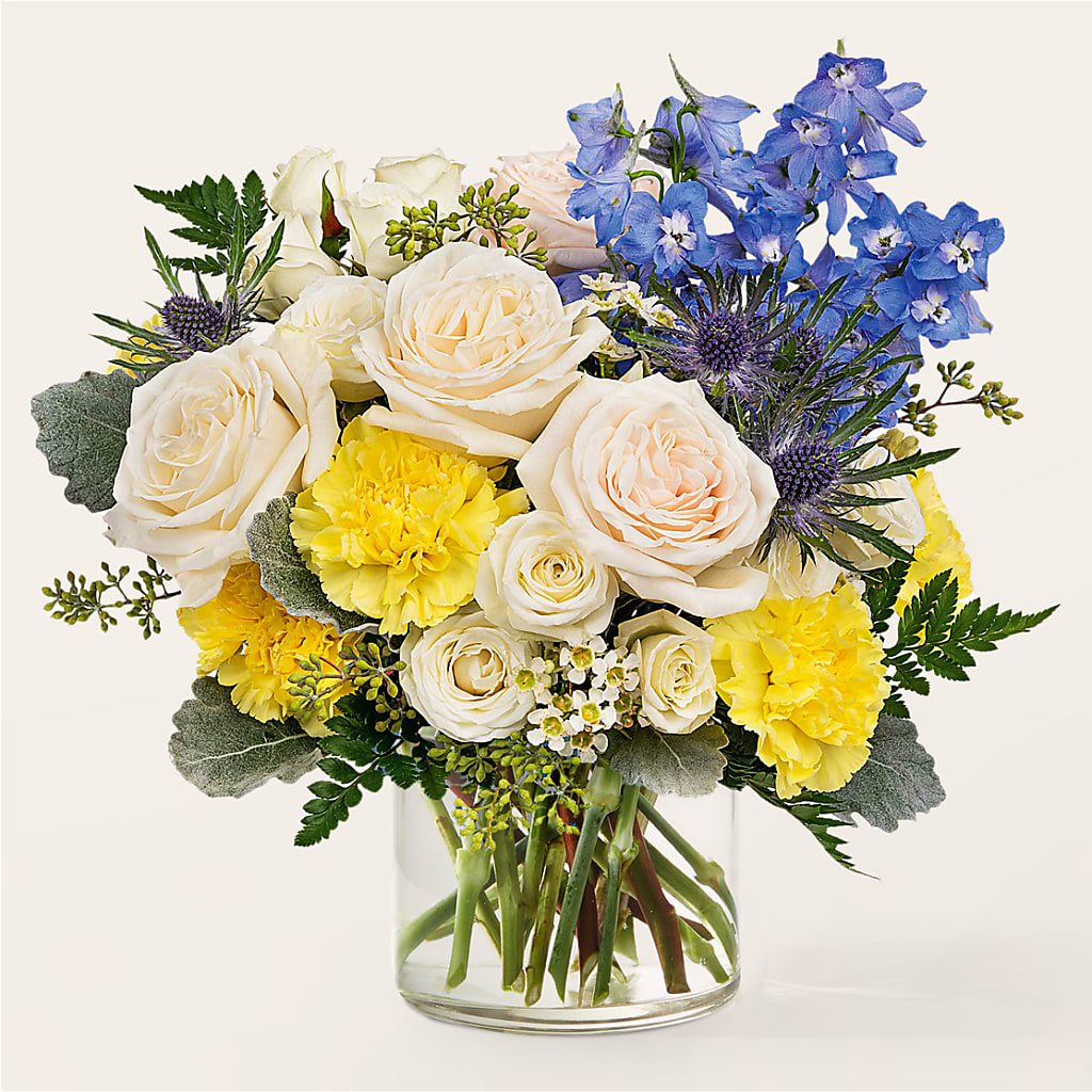 Lemon Sorbet Bouquet – Gibney-sims Flowers, Hannibal MO