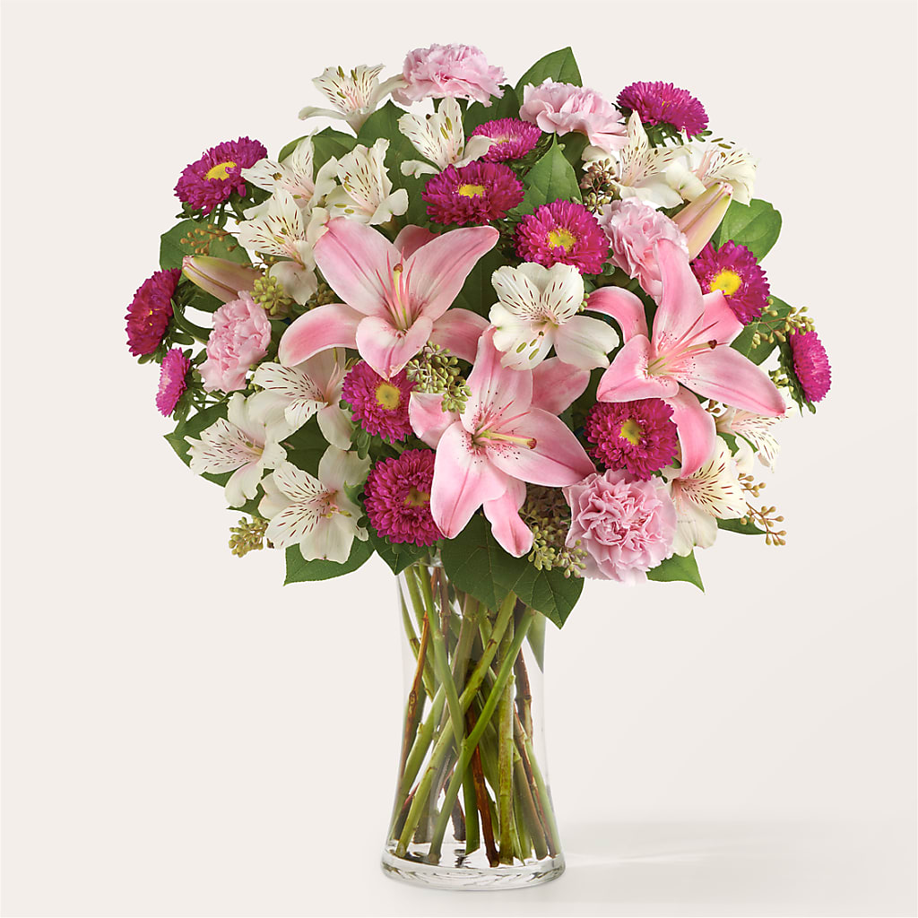 Feeling Fuchsia Bouquet – Gibney-sims Flowers, Hannibal MO