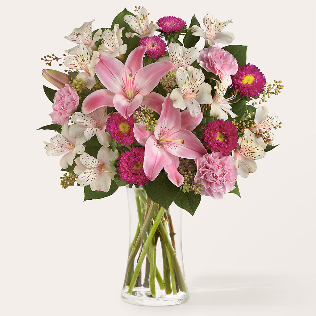 Feeling Fuchsia Bouquet – Gibney-sims Flowers, Hannibal MO