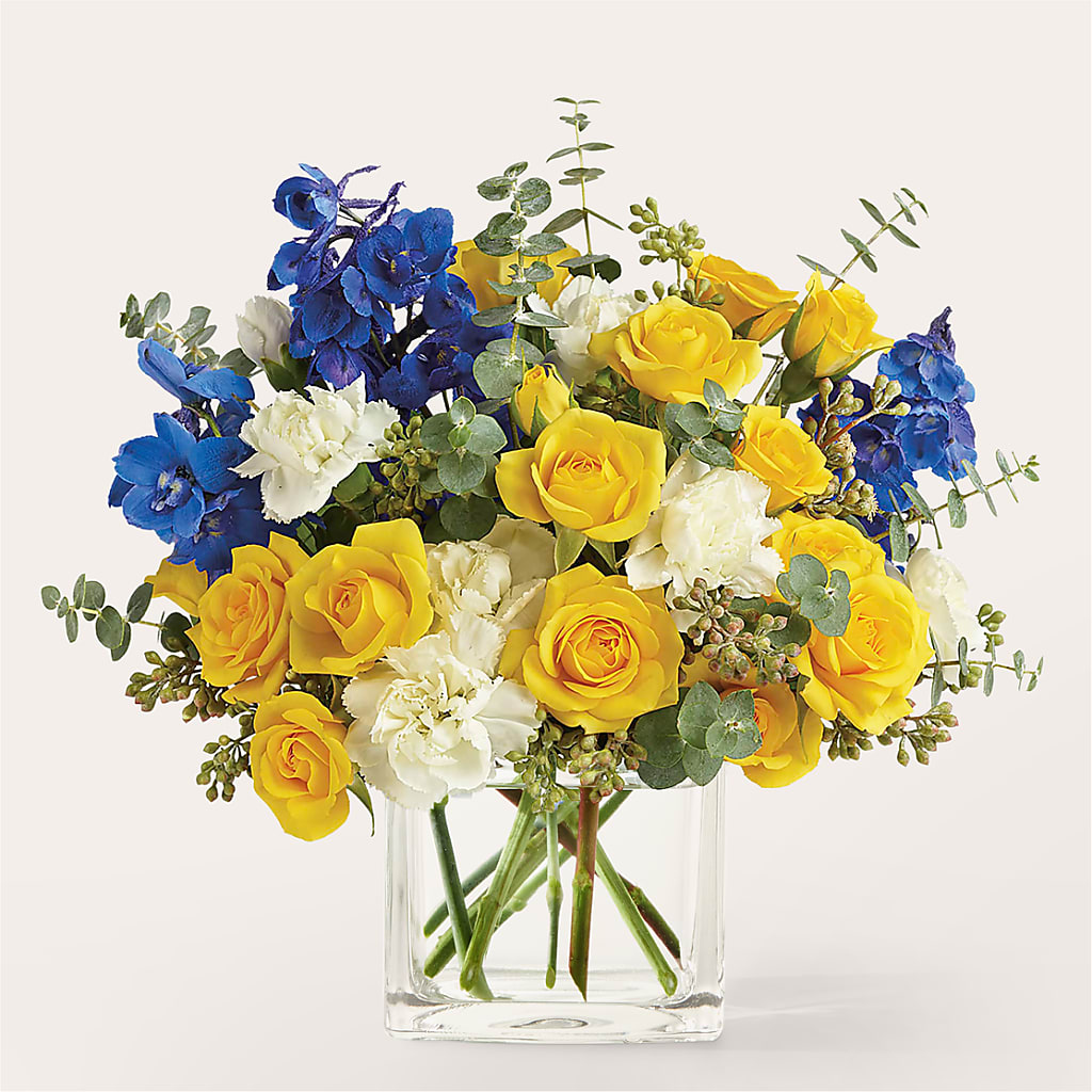 Sparkling Citrine Bouquet – Gibney-sims Flowers, Hannibal MO