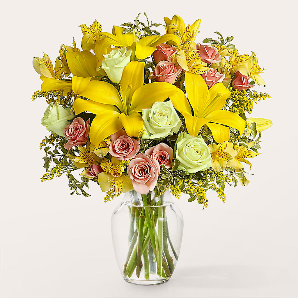 Sunburst Bouquet – Gibney-sims Flowers, Hannibal MO