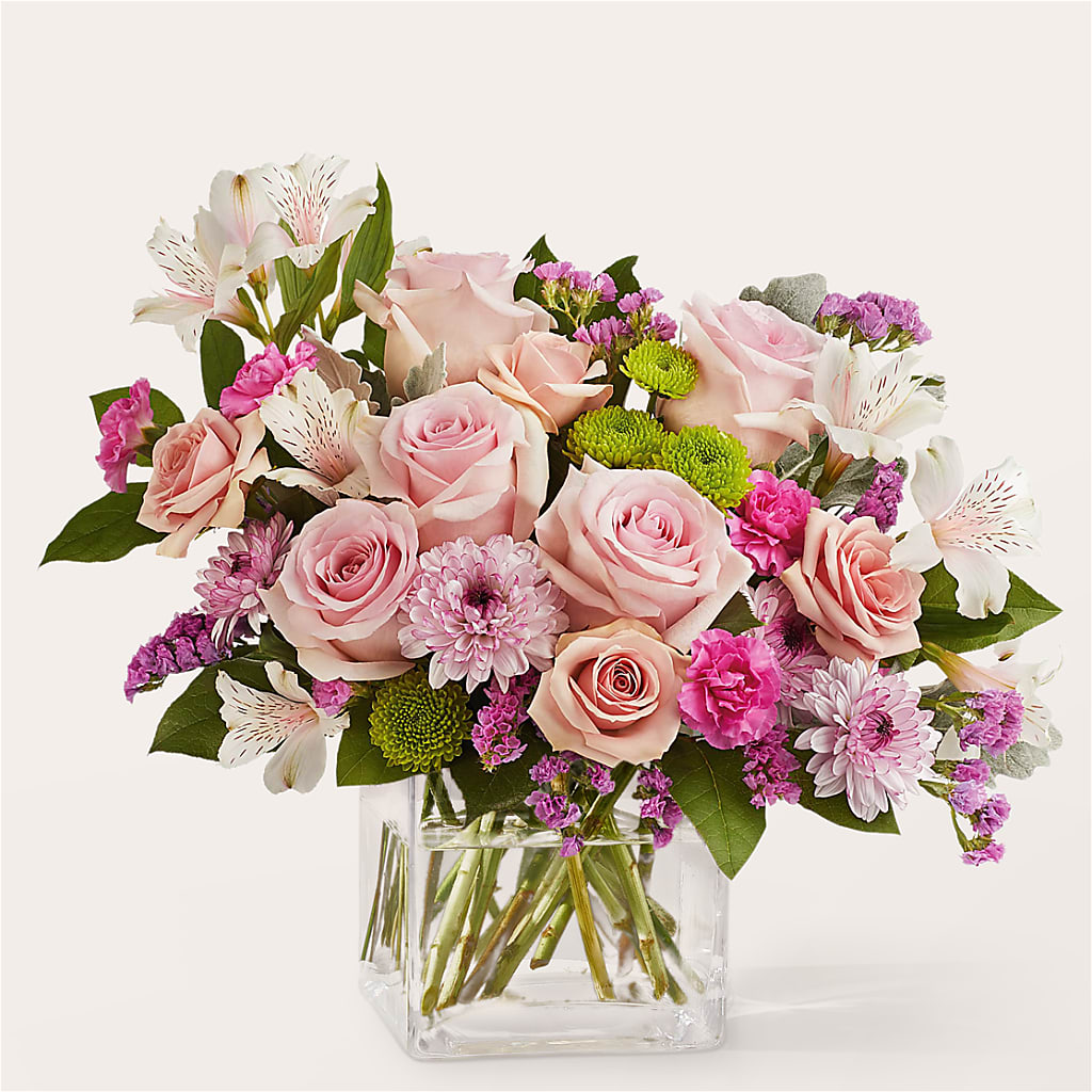 Pink Suede Bouquet – Gibney-sims Flowers, Hannibal MO