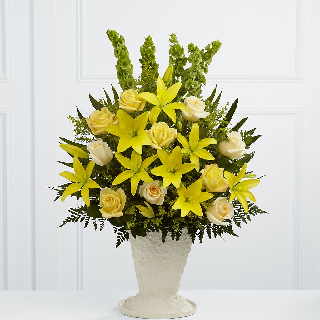 Golden Memories Arrangement – Gibney-sims Flowers, Hannibal MO