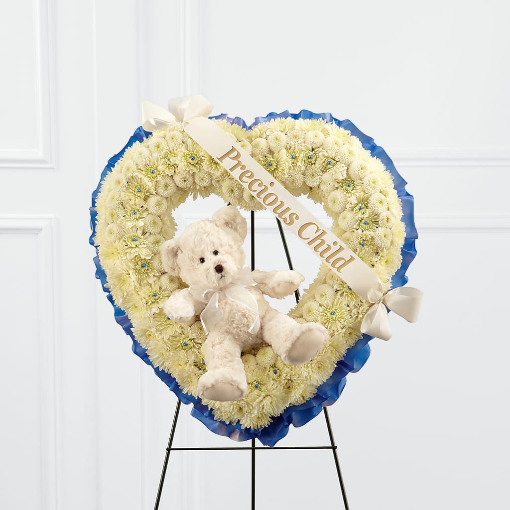 Precious Child Standing Heart – Gibney-sims Flowers, Hannibal MO
