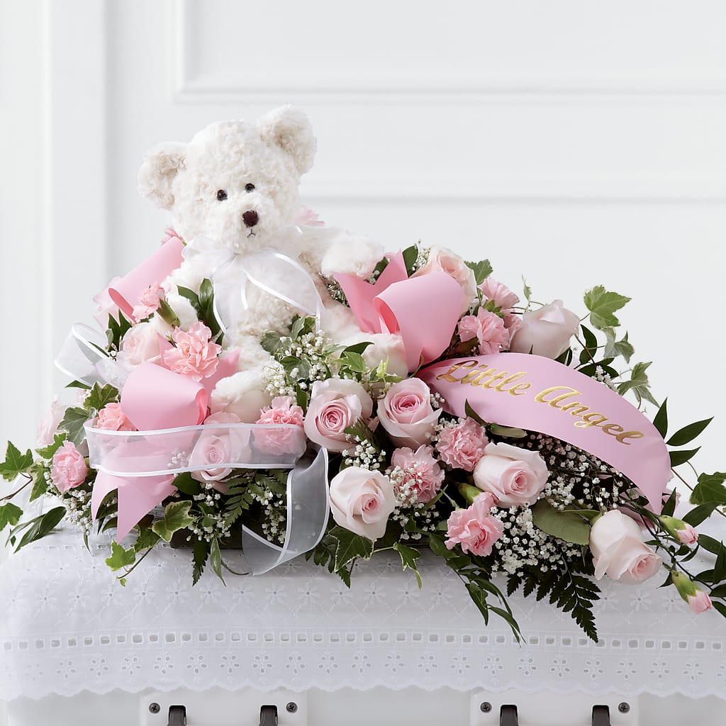 Touch of Sympathy Casket Spray – Gibney-sims Flowers, Hannibal MO