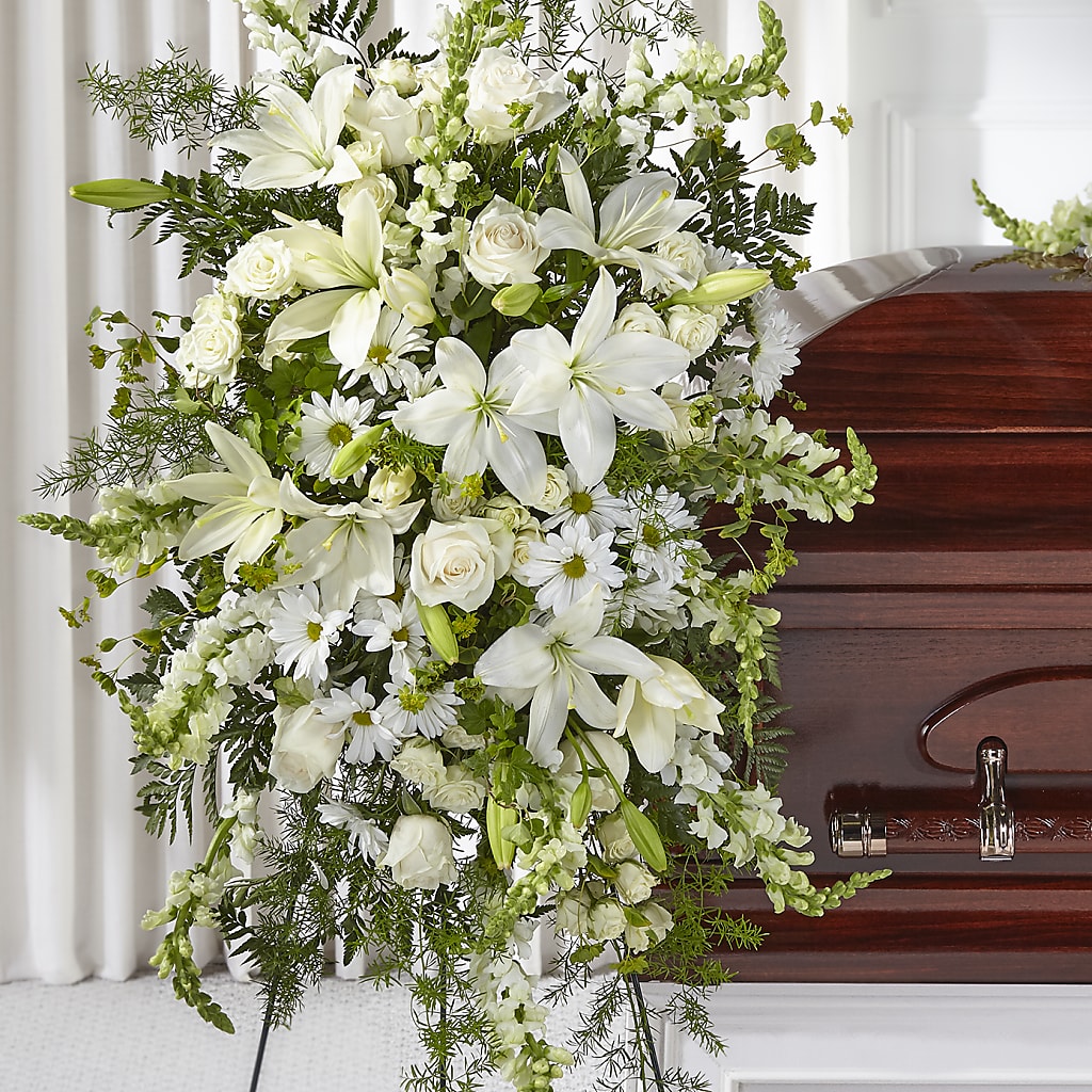 Loving Thoughts Standing Spray – Gibney-sims Flowers, Hannibal MO