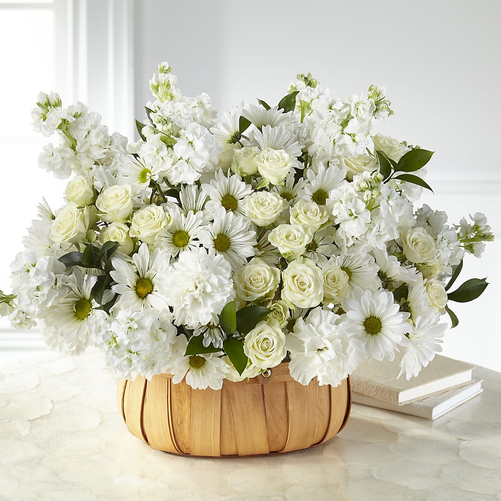 Graceful Garden Basket – Gibney-sims Flowers, Hannibal MO