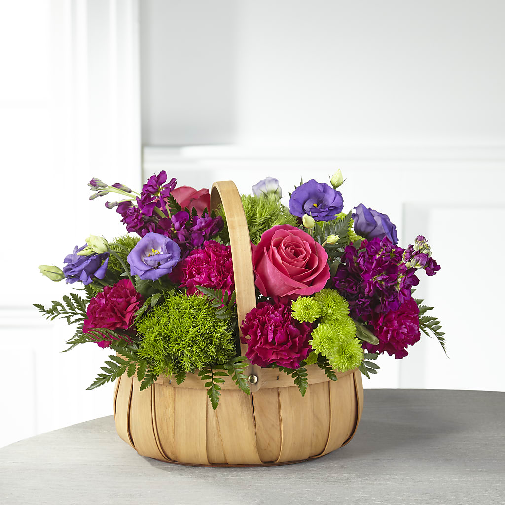 Serene Sanctuary Basket – Gibney-sims Flowers, Hannibal MO