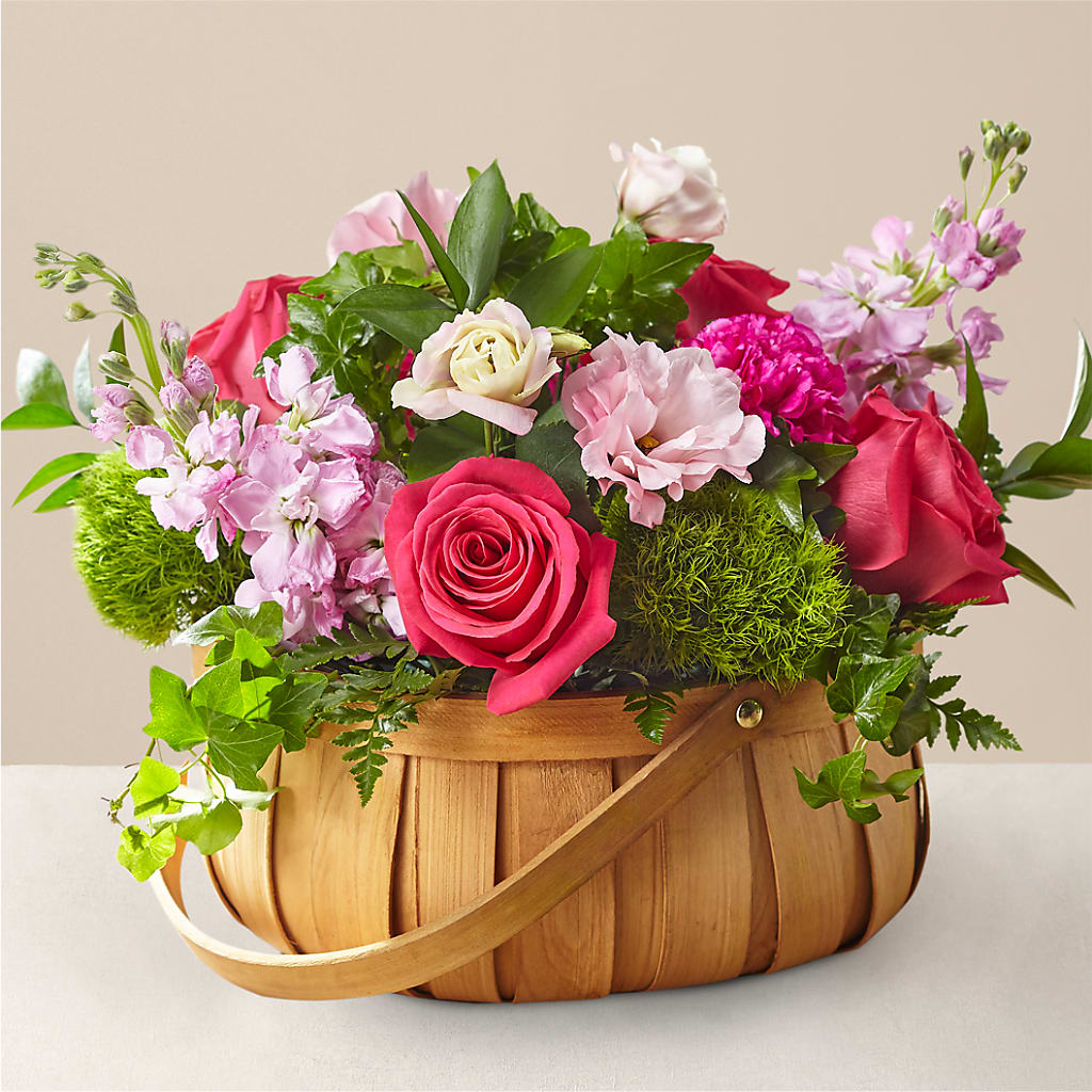 Radiance in Bloom Basket – Gibney-sims Flowers, Hannibal MO