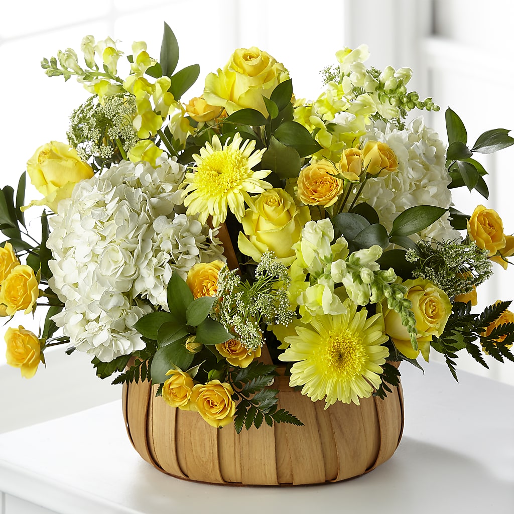 Rustic Remembrance Basket – Gibney-sims Flowers, Hannibal MO