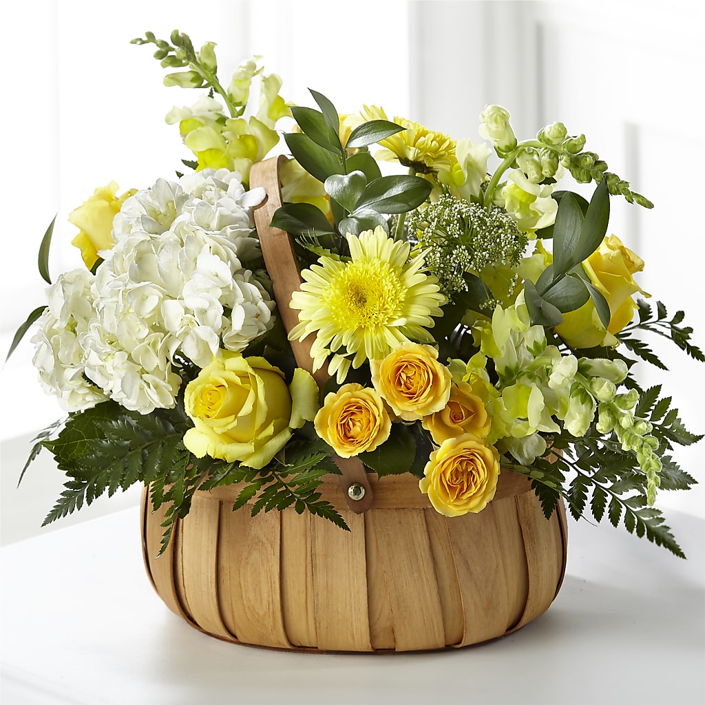 Rustic Remembrance Basket – Gibney-sims Flowers, Hannibal MO