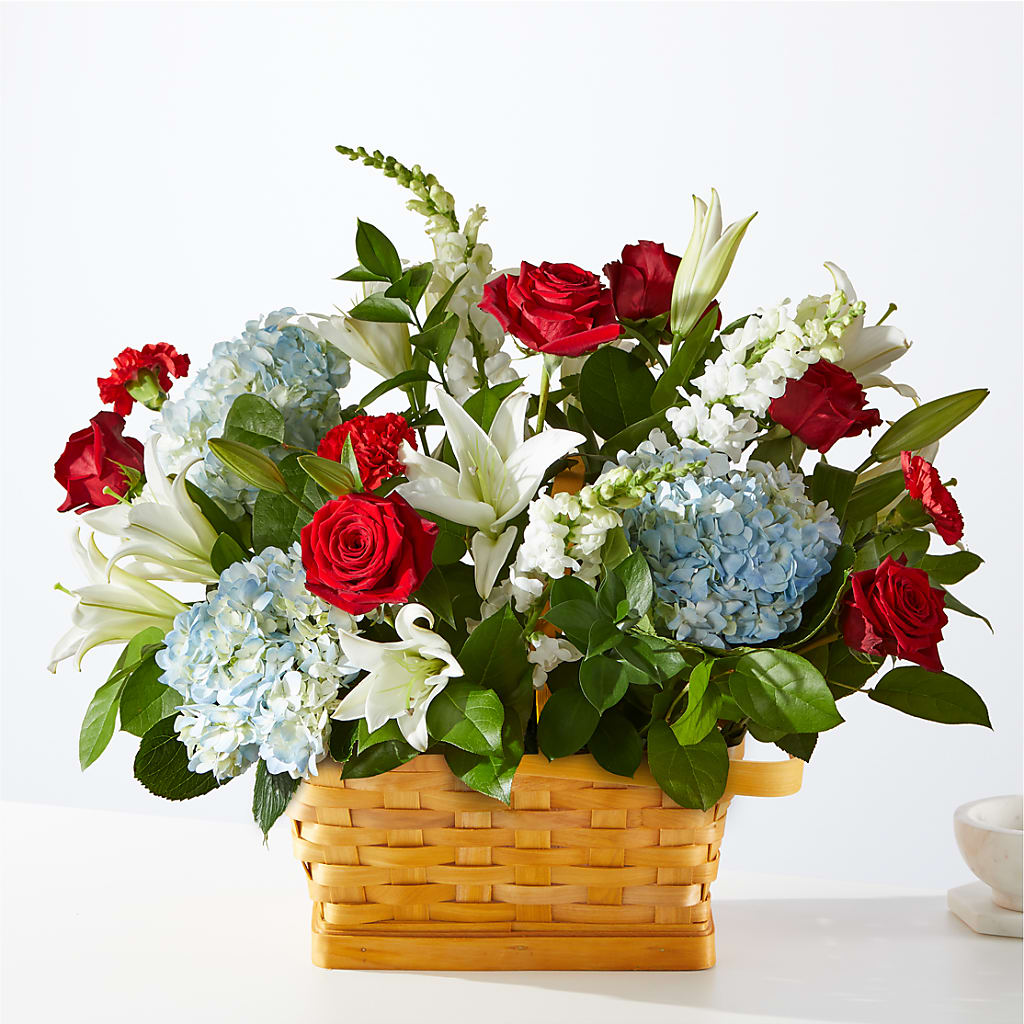 Greater Glory Basket – Gibney-sims Flowers, Hannibal MO