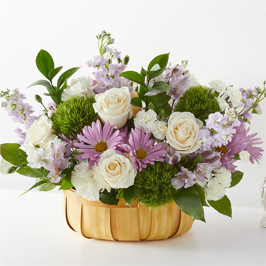 Peace & Love Basket – Gibney-sims Flowers, Hannibal MO