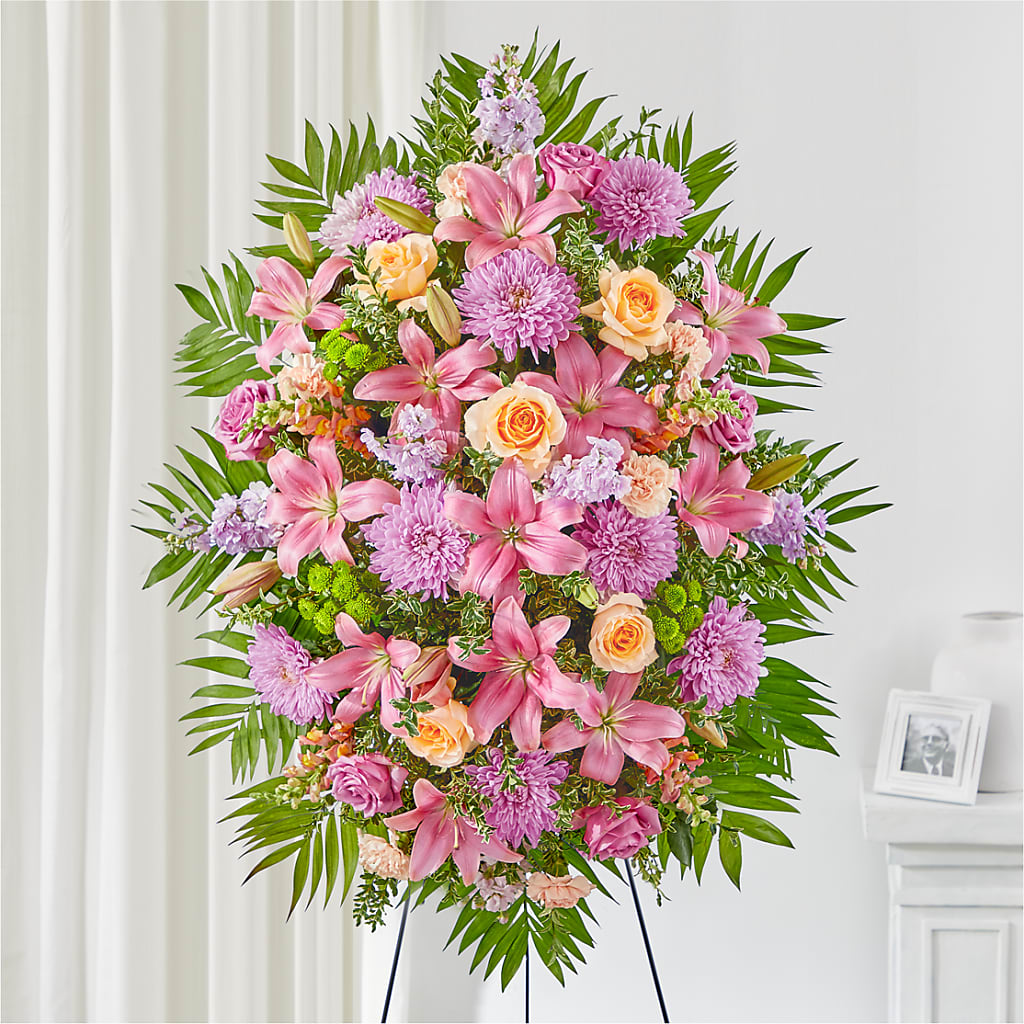 Love & Light Standing Spray – Gibney-sims Flowers, Hannibal MO