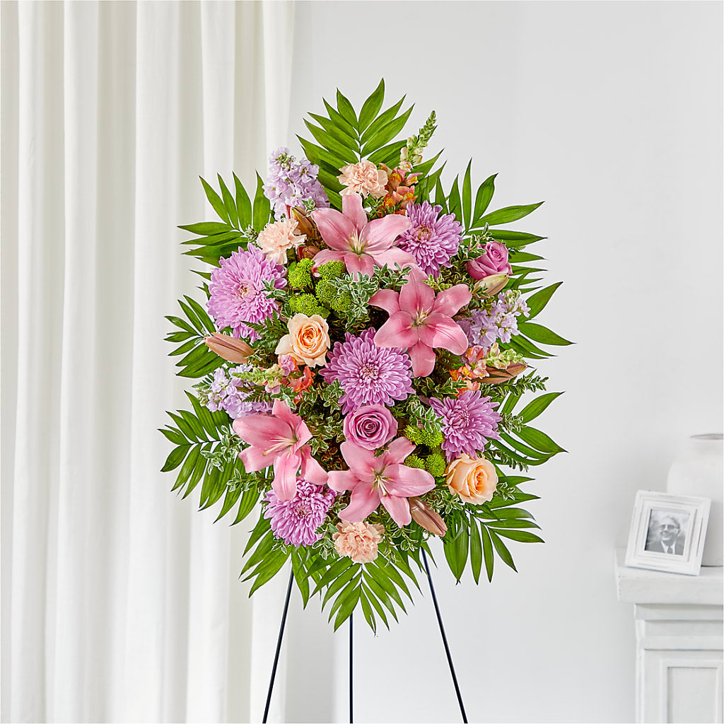 Love & Light Standing Spray – Gibney-sims Flowers, Hannibal MO
