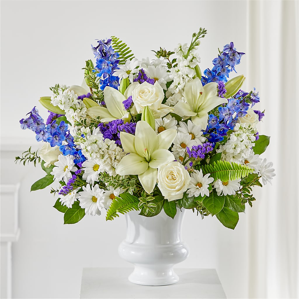 Expressions of Hope Urn Arrangement – Gibney-sims Flowers, Hannibal MO