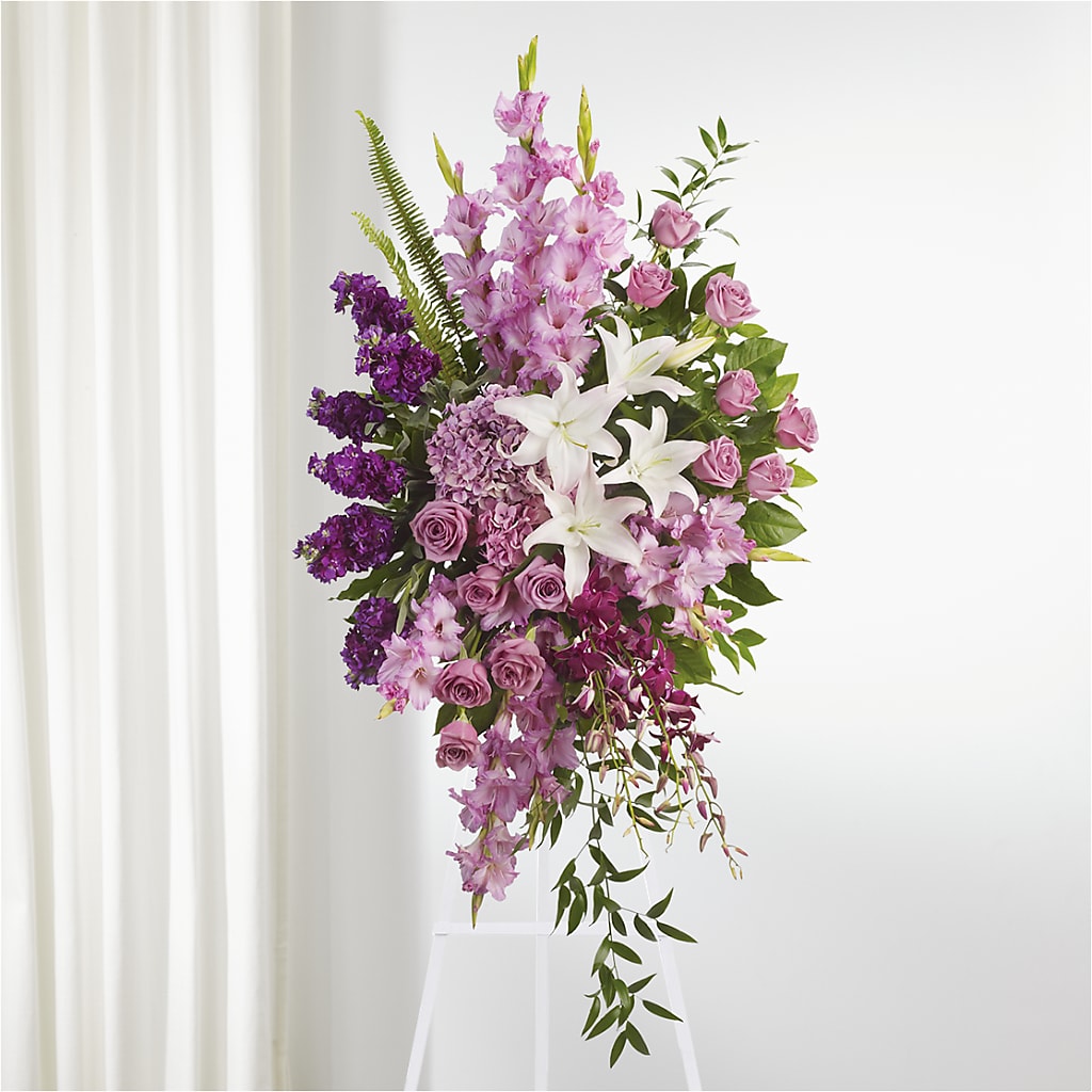 Never Alone Standing Spray – Gibney-sims Flowers, Hannibal MO