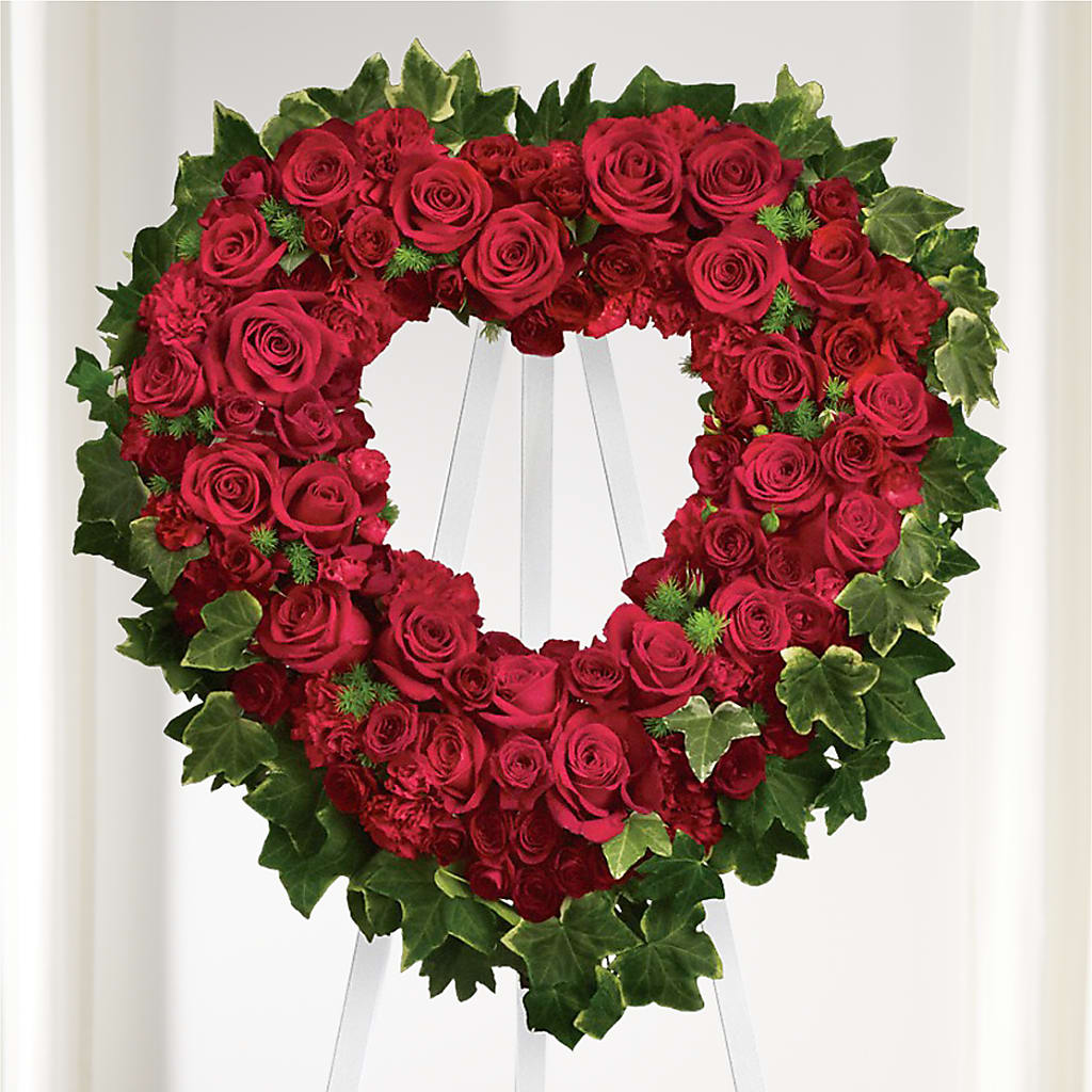 Wholehearted Standing Spray – Gibney-sims Flowers, Hannibal MO