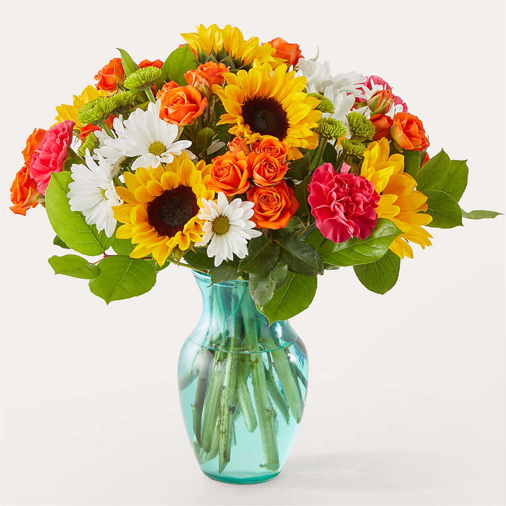 Sun-drenched Blooms Bouquet – Gibney-sims Flowers, Hannibal MO