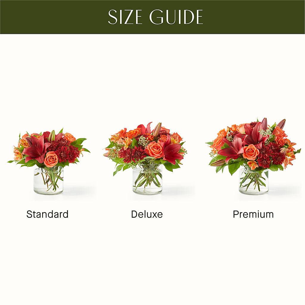 Crimson Leaves Bouquet – Gibney-sims Flowers, Hannibal MO
