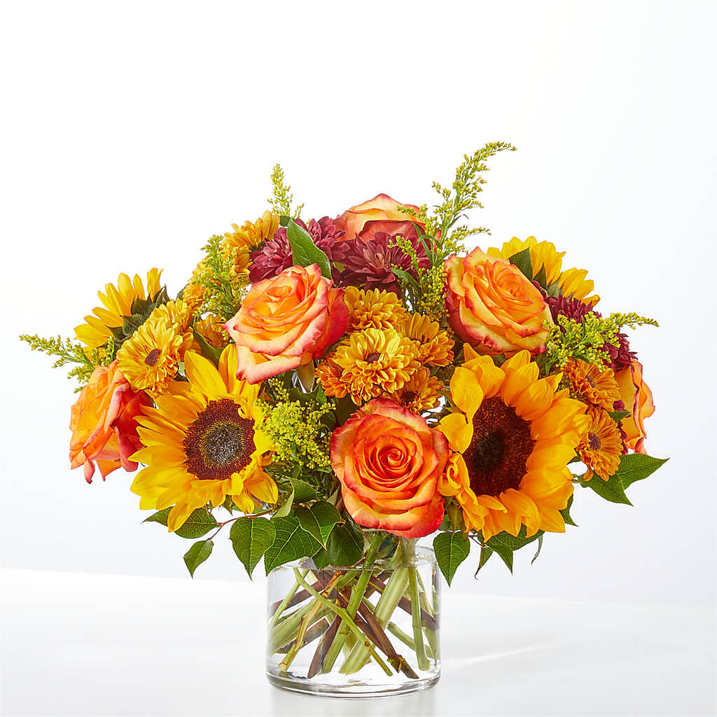 Flannel Scarf Bouquet – Gibney-sims Flowers, Hannibal MO