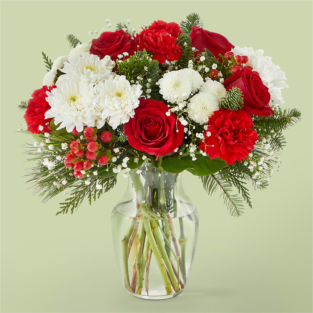 Chance of Flurries Bouquet – Gibney-sims Flowers, Hannibal MO
