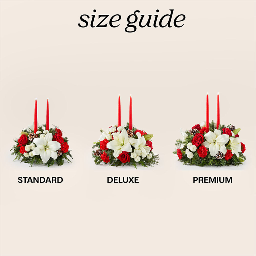 Seasonal Festivities Centerpiece – Gibney-sims Flowers, Hannibal MO
