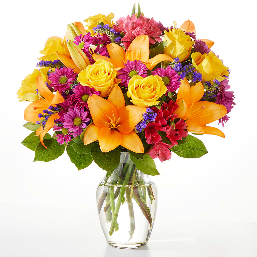 Colorful Visions Bouquet – Gibney-sims Flowers, Hannibal MO