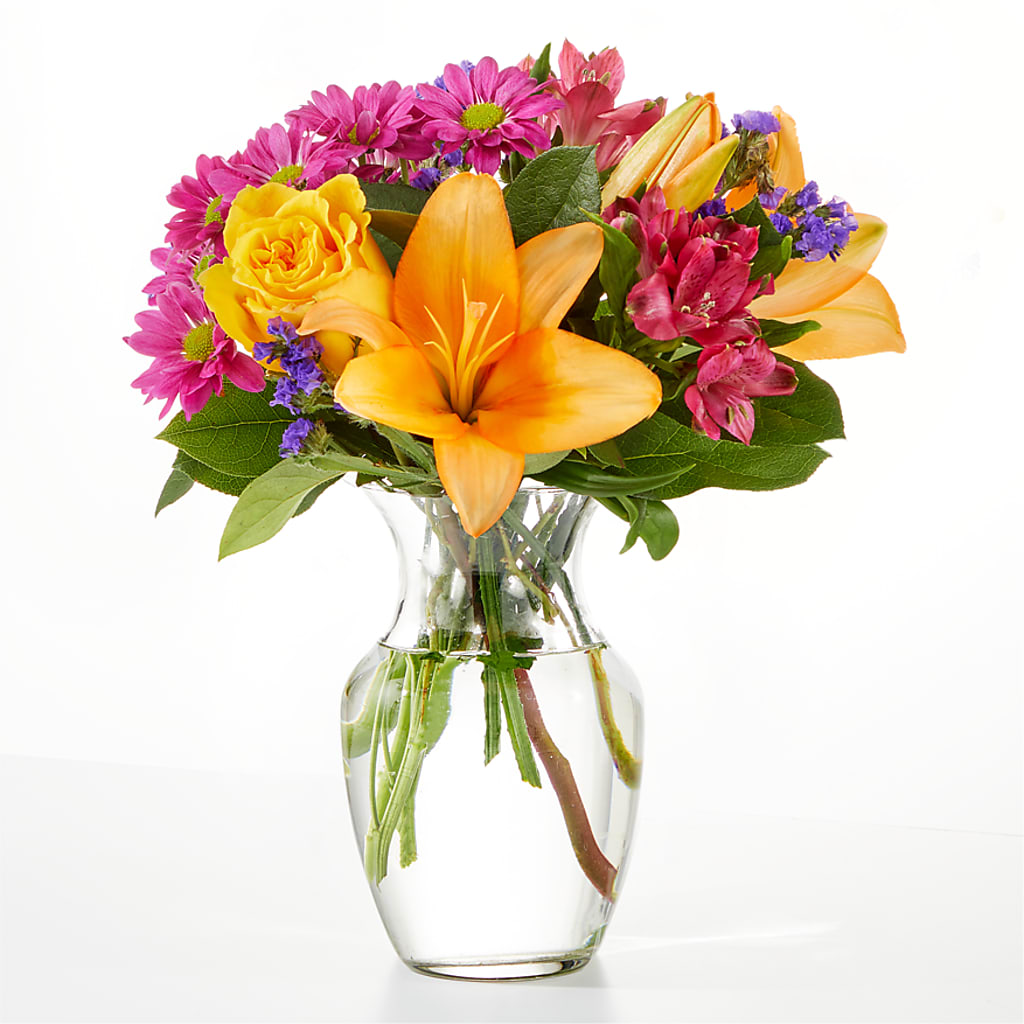 Colorful Visions Bouquet – Gibney-sims Flowers, Hannibal MO