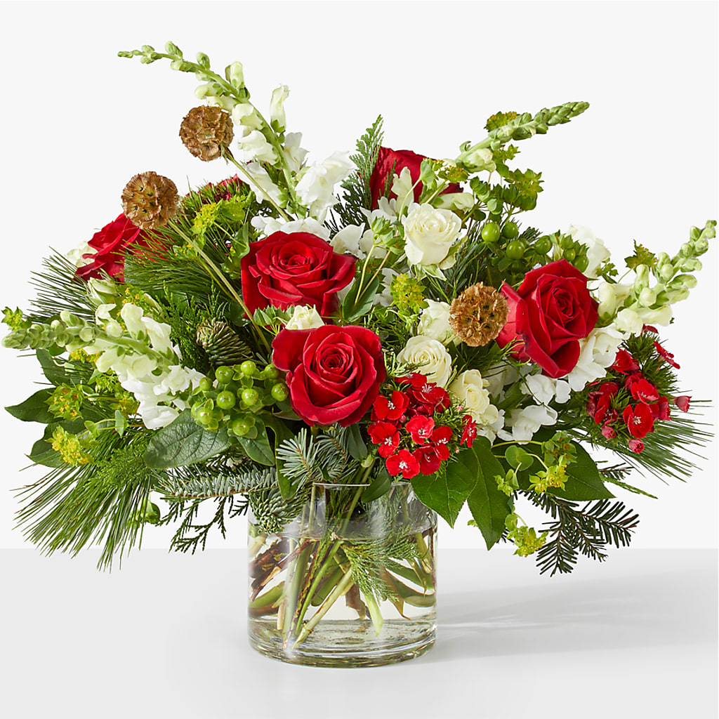 Deck the Halls Bouquet – Gibney-sims Flowers, Hannibal MO