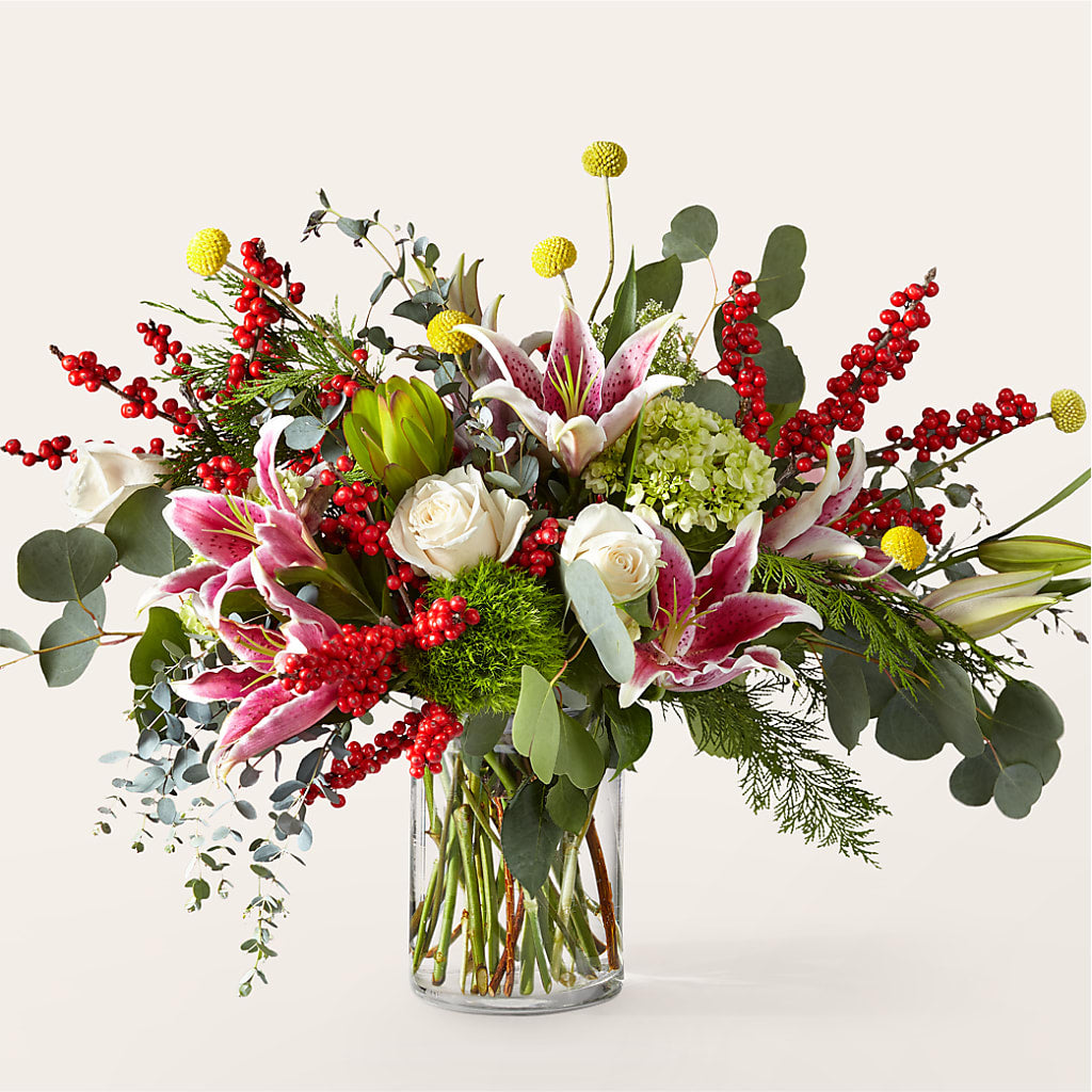 Berry & Bright Bouquet – Gibney-sims Flowers, Hannibal MO
