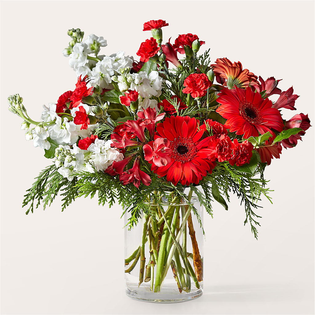 Holidaisy Bouquet – Gibney-sims Flowers, Hannibal MO