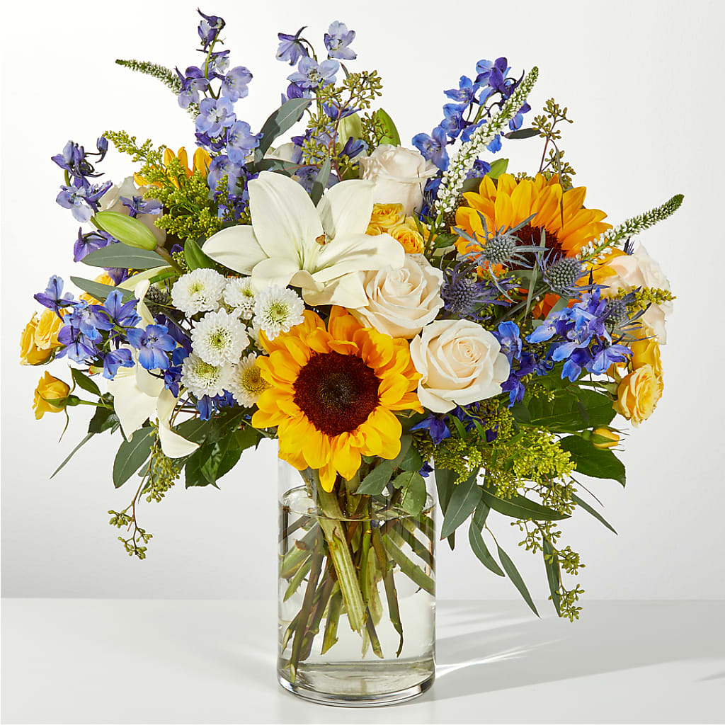 Wonderfully Sunny Bouquet – Gibney-sims Flowers, Hannibal MO