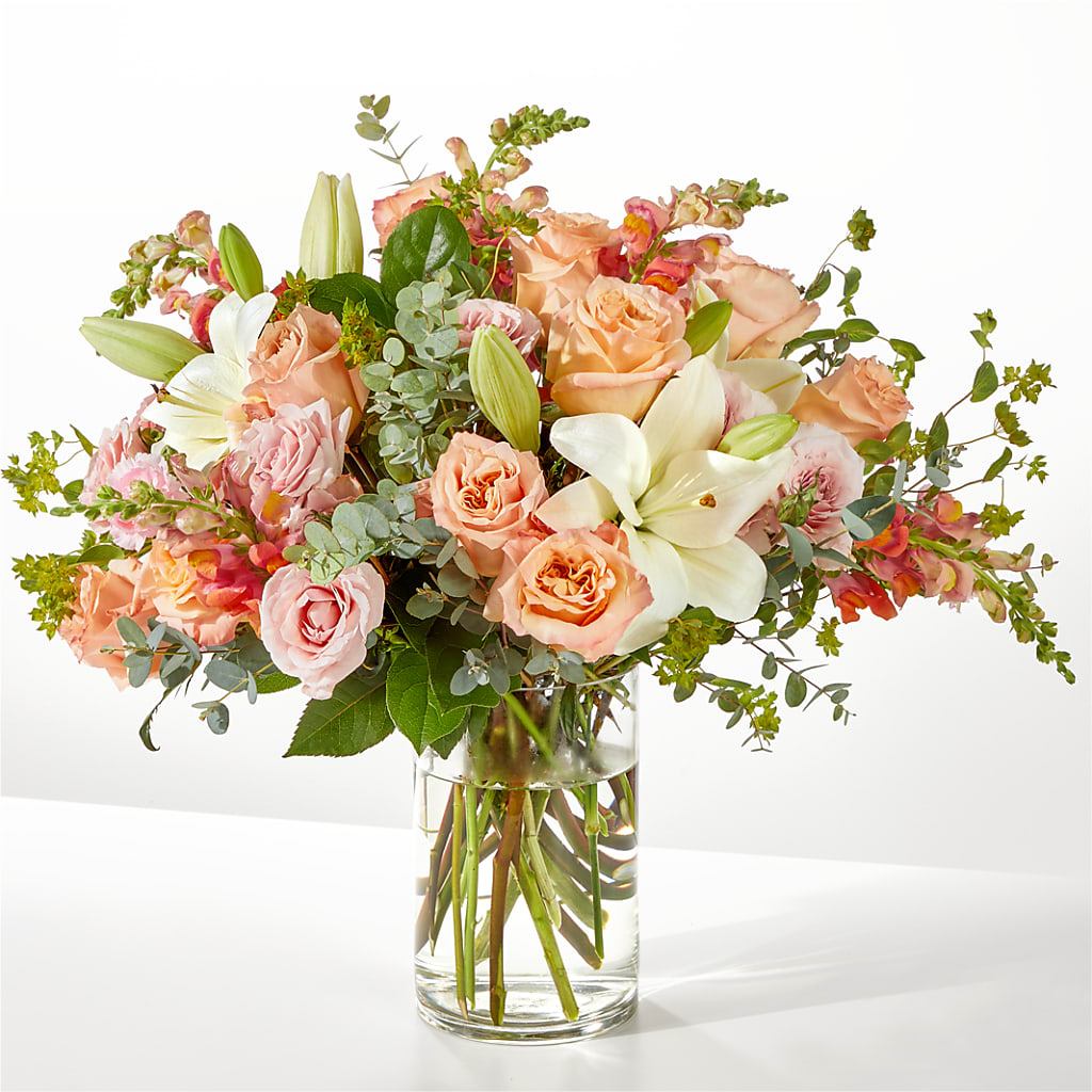 Grapefruit Splash Bouquet – Gibney-sims Flowers, Hannibal MO