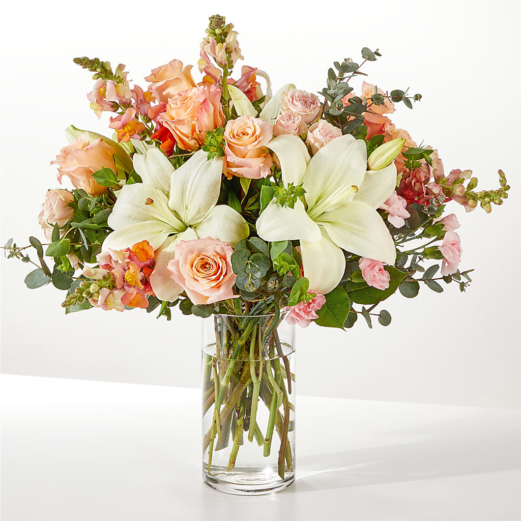 Grapefruit Splash Bouquet – Gibney-sims Flowers, Hannibal MO