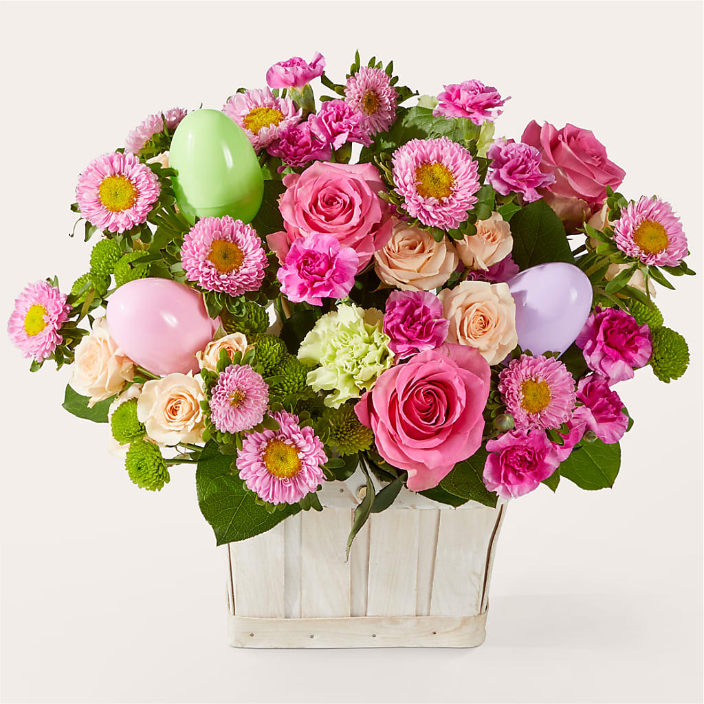 Get Eggcited Basket – Gibney-sims Flowers, Hannibal MO