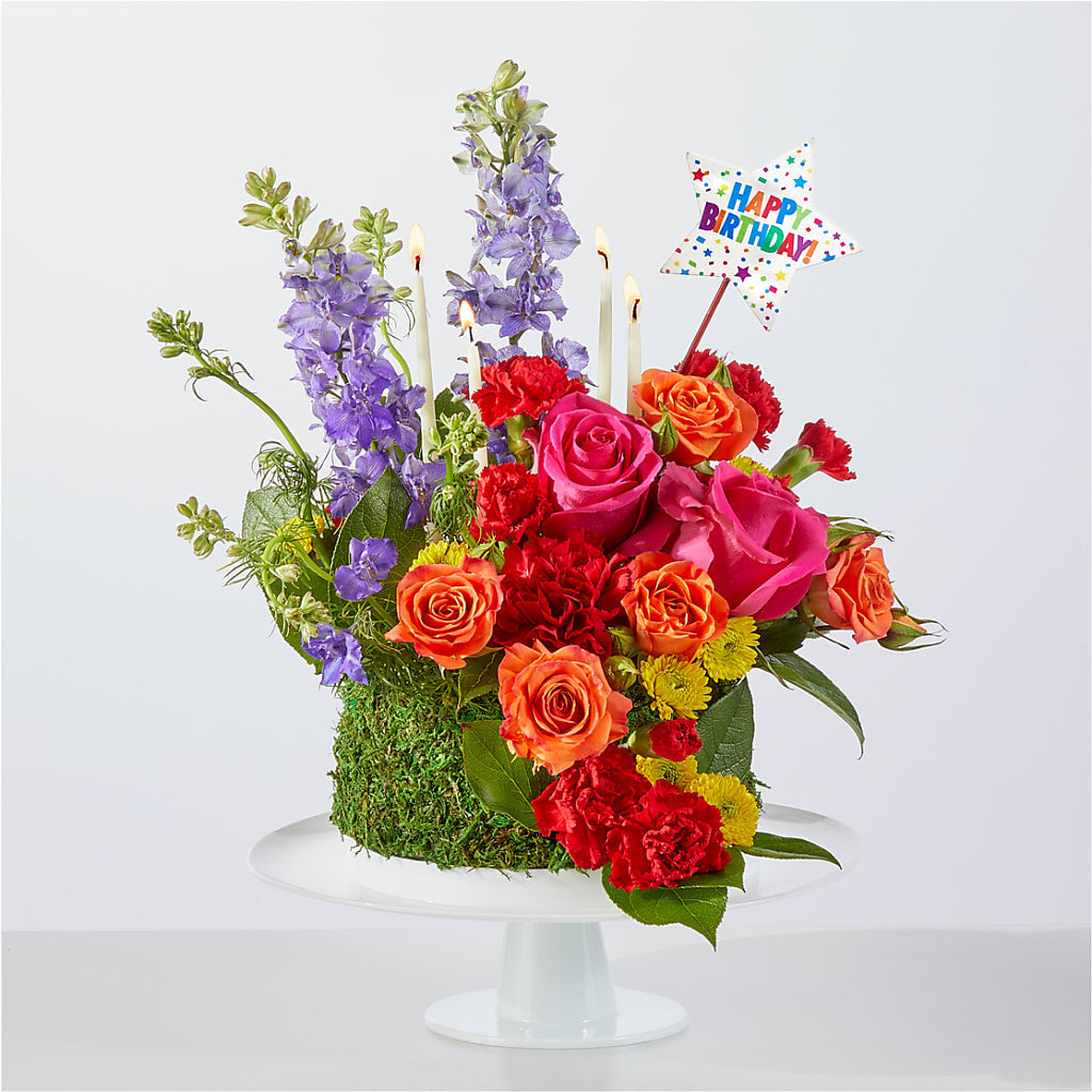 Best Year Yet Floral Cake – Gibney-sims Flowers, Hannibal MO