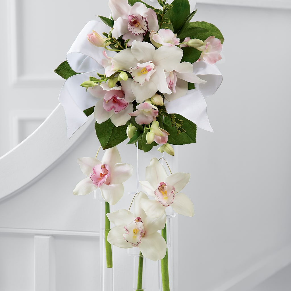 Perfect Entrance Pew Arrangement – Gibney-sims Flowers, Hannibal MO