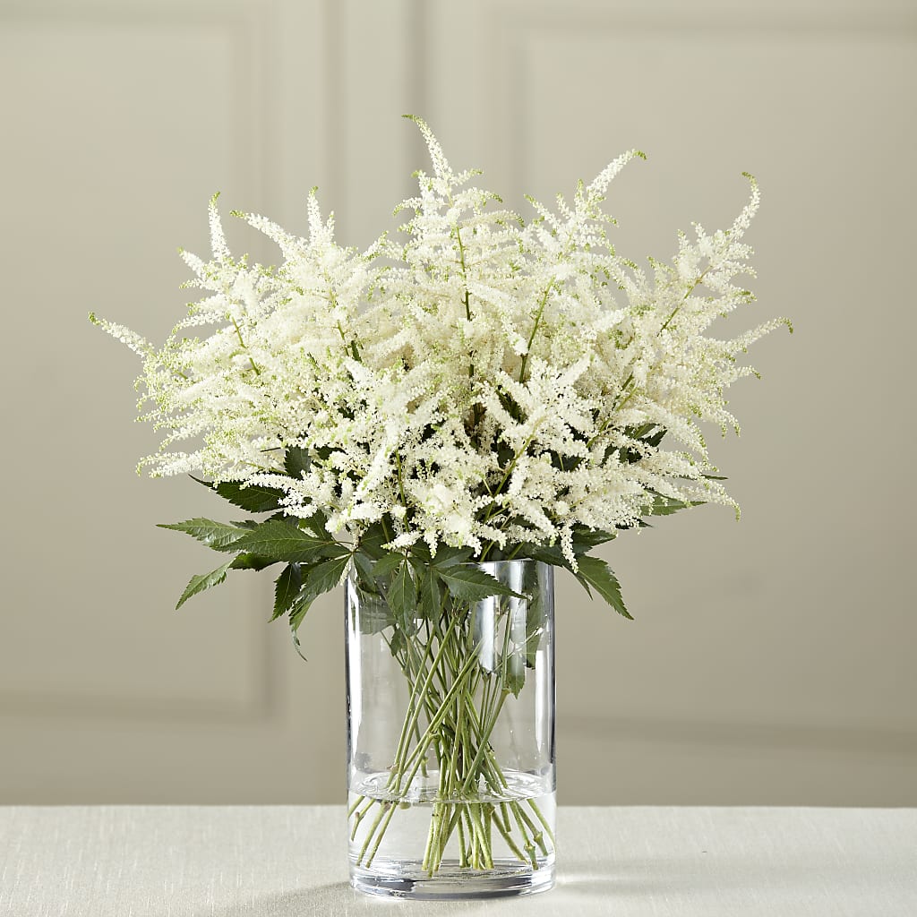 White Astilbe Bouquet – Gibney-sims Flowers, Hannibal MO